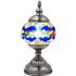 Blue and Yellow Vintage Mosaic Lamp - Without Bulb