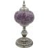 Purple Turkish Mosaic Lamp - Without Bulb