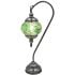 Green Sky Mosaic Floor Lamp with Swan Neck Style - Without Bulb