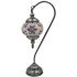 Blue Star Turkish Mosaic Lamps with Swan Neck Style - Without Bulb