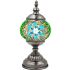 Green Blue Table Mosaic Turkish style Lamp - Without Bulb