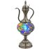 Rainbow Sky Turkish Lamp with Pitcher Design - Without Bulb