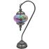 Purple Sky Handmade Mosaic Turkish Lamps with Swan Neck Style - Without Bulb
