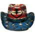 Paper Straw USA Cowboy Hat