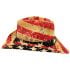 Vintage Paper Straw American Flag Cowboy Hat - Patriot Cowboy Hats