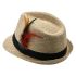 Adult Light Coffee Color Trilby Fedora Hat
