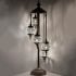 Moon Glow Handmade Turkish Lamps with 5 Globes - Without Bulb