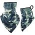 Camouflage Print Triangle Face Shields