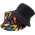 Multicolor Feathers Pattern Bucket Hat