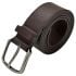 Belt for Men Plain Dark Brown with Square Tip Mixed Sizes
