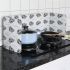 Splatter Screen for Frying Pan - Kitchen Backsplash Protector | White