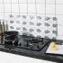 Splatter Screen for Frying Pan - Kitchen Backsplash Protector | White