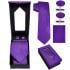 Bright Purple Tie Set