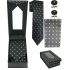 Black Polka Dot Classical Tie Set