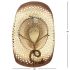 Hollow Breathable Straw Cowboy Hat
