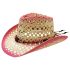 Pink Cowboy Hat with Beaded Band