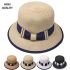 Elegant Straw Bucket Hat