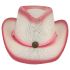 Pink Shade Kid White Western Cowboy Hat