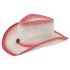 Pink Shade Kid White Western Cowboy Hat