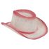 Pink Shade Kid Western Cowboy Hat in Paper Straw
