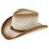Brown Shade Kid Western Cowboy Hat in Paper Straw