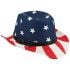 USA Flag Printed Paper Straw Cowboy Hat