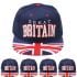 Great Britain Embroidered Navy Blues Snapback Cap