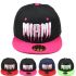 MIAMI Embroidered Adjustable Snapback Cap