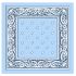 Sky Blue Paisley Cotton Bandana