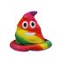 Rainbow Laughing Emoji Ski Hat