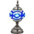 Blue Diamonds Moroccan Lamp - Without Bulb