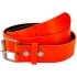 Neon Orange Buckle Belts for Adults - Mixed size
