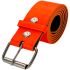 Neon Orange Buckle Belts for Adults - Mixed size