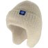 Knit Beanies with Ear flaps - Snowflake Logo and Assorted Colors