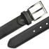 Men's Leather Belts Stitched edges Noir Black Mixed sizes