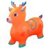 Inflatable Jumping Orange Deer