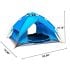 Adult Camping Tent Blue