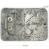 Vintage Bull Belt Buckle Square Golden Design