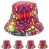 Abstract Patterns Print Reversible Bucket Hat