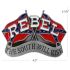 South Will Rise Rebel Flag Belt Buckle