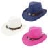 Straw Paper Western Cowboy Hat - Mixed Colors