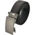 Dark Brown Ratchet Belts - No Holes Adjustable Slide Belts