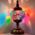 Colorful Mosaic Turkish Lamp - Without Bulb
