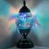 Mosaic Desk Lamp with Cosmic Blue - Without Bulb