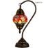 Rainbow Swan Neck Turkish Lamp with Goose Neck Style - Without Bulb
