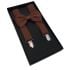 Dark Brown AB Suspenders Set (High-quality)