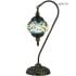 Sky Blue Swan Neck Turkish Lamp - Without Bulb