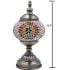 Multicolor Flower Turkish Lamp - Without Bulb