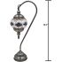 Gold Diamonds Handmade Turkish style Lamp with Swan Neck Style - Without Bulb