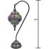 Green Sky Mosaic Floor Lamp with Swan Neck Style - Without Bulb